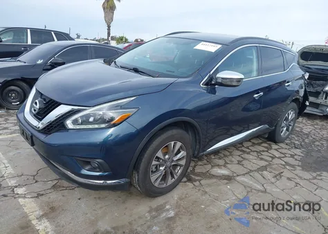 2018 Nissan Murano Sv z USA, uszkodzony, nr VIN 5N1AZ2MG4JN123295